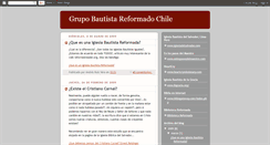 Desktop Screenshot of bautistasreformadoschile.blogspot.com