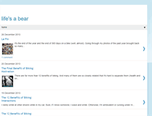 Tablet Screenshot of lifesabear.blogspot.com