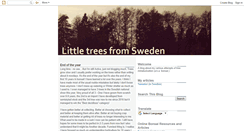Desktop Screenshot of littletreesfromsweden.blogspot.com