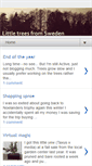 Mobile Screenshot of littletreesfromsweden.blogspot.com