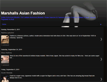 Tablet Screenshot of marshallsasianfashion.blogspot.com