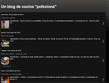 Tablet Screenshot of haciendocomiditas.blogspot.com