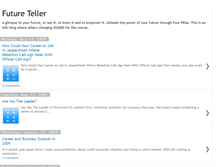 Tablet Screenshot of future-teller.blogspot.com