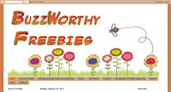 Desktop Screenshot of buzzworthyfreebies.blogspot.com
