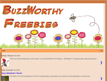 Tablet Screenshot of buzzworthyfreebies.blogspot.com