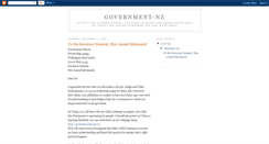 Desktop Screenshot of government-nz.blogspot.com
