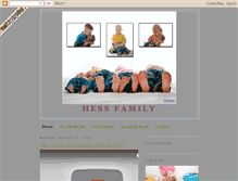 Tablet Screenshot of hessfarmily.blogspot.com
