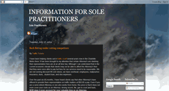 Desktop Screenshot of ncsolopractice.blogspot.com
