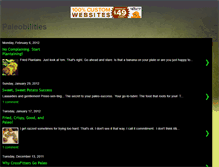Tablet Screenshot of paleobilities.blogspot.com