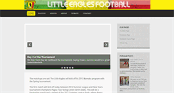 Desktop Screenshot of littleeaglesfootball.blogspot.com