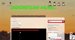 Desktop Screenshot of indonesian-music.blogspot.com