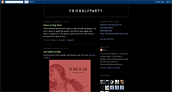 Desktop Screenshot of friendlyparty.blogspot.com