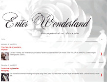 Tablet Screenshot of enterwonderland85.blogspot.com