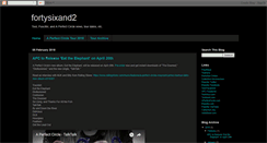 Desktop Screenshot of fortysixand2-blog.blogspot.com