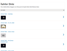 Tablet Screenshot of ilahilerdinlex.blogspot.com