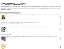 Tablet Screenshot of matematicamaniaunijorge.blogspot.com
