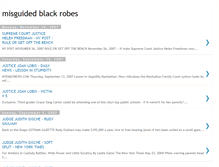 Tablet Screenshot of misguidedblackrobes.blogspot.com