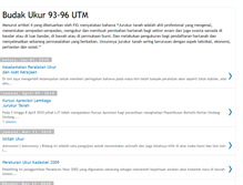 Tablet Screenshot of budakukur9396utm.blogspot.com