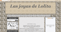 Desktop Screenshot of lasjoyasdelolita.blogspot.com