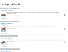 Tablet Screenshot of lasjoyasdelolita.blogspot.com