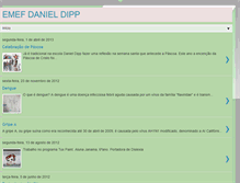 Tablet Screenshot of escolamunicipaldanieldipp.blogspot.com