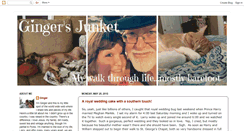 Desktop Screenshot of gingersjunket.blogspot.com