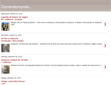 Tablet Screenshot of correndomundo.blogspot.com