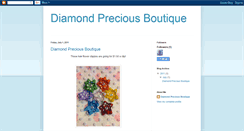 Desktop Screenshot of diamondpreciousboutique.blogspot.com