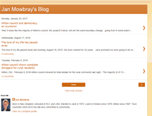 Tablet Screenshot of janmowbrayblog.blogspot.com