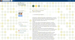 Desktop Screenshot of labancadevenezuela.blogspot.com