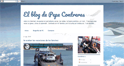 Desktop Screenshot of pepecontreras.blogspot.com