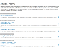 Tablet Screenshot of mission-kenya.blogspot.com