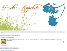 Tablet Screenshot of poeticappetite.blogspot.com