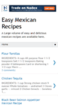 Mobile Screenshot of easymexicanrecipe.blogspot.com