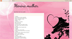 Desktop Screenshot of meniinamulheer.blogspot.com