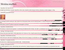 Tablet Screenshot of meniinamulheer.blogspot.com