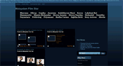 Desktop Screenshot of malayalamfilmstar.blogspot.com