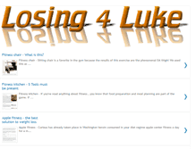 Tablet Screenshot of losing4luke.blogspot.com