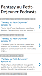 Mobile Screenshot of fantasyaupetitdejeunerpodcasts.blogspot.com