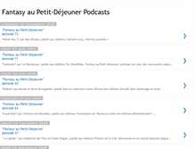 Tablet Screenshot of fantasyaupetitdejeunerpodcasts.blogspot.com