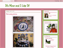 Tablet Screenshot of itsmineandilikeit.blogspot.com