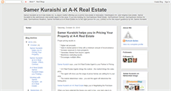 Desktop Screenshot of a-krealestate.blogspot.com