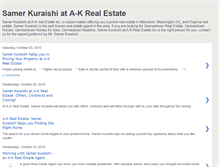 Tablet Screenshot of a-krealestate.blogspot.com