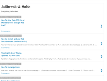 Tablet Screenshot of jailbreakaholic.blogspot.com
