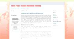 Desktop Screenshot of iwanpage.blogspot.com