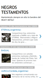 Mobile Screenshot of negrostestamentos.blogspot.com