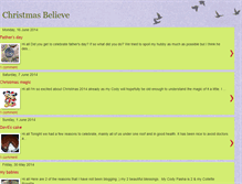 Tablet Screenshot of christmas-believe.blogspot.com