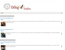Tablet Screenshot of donghanh-online.blogspot.com