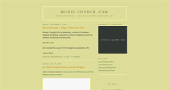 Desktop Screenshot of modelchurch.blogspot.com