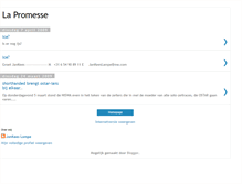 Tablet Screenshot of la-promesse.blogspot.com